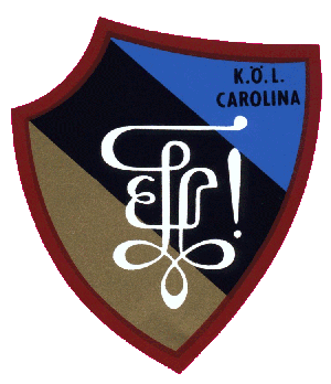 Farbenschild und Zirkel der K.&Ouml;.L. Carolina Wien